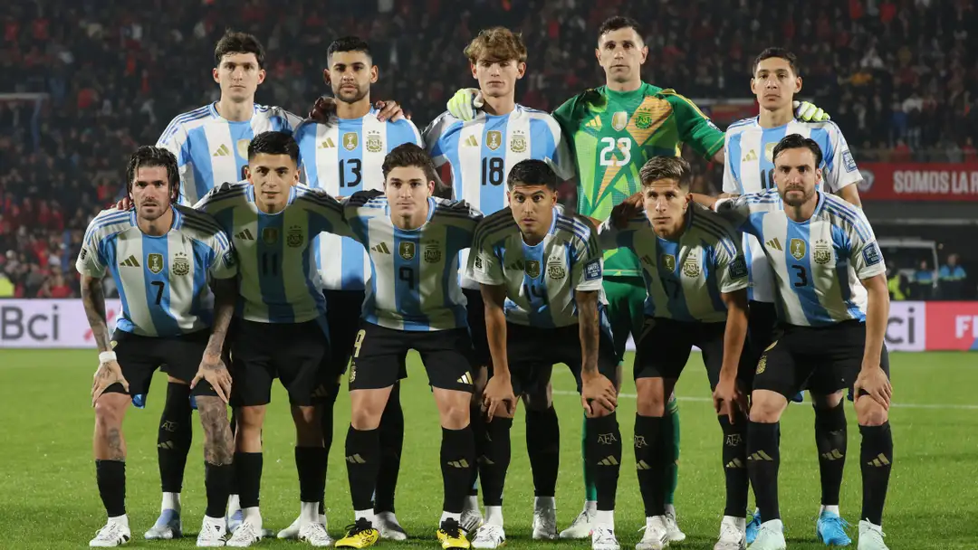 team photo for Argentina