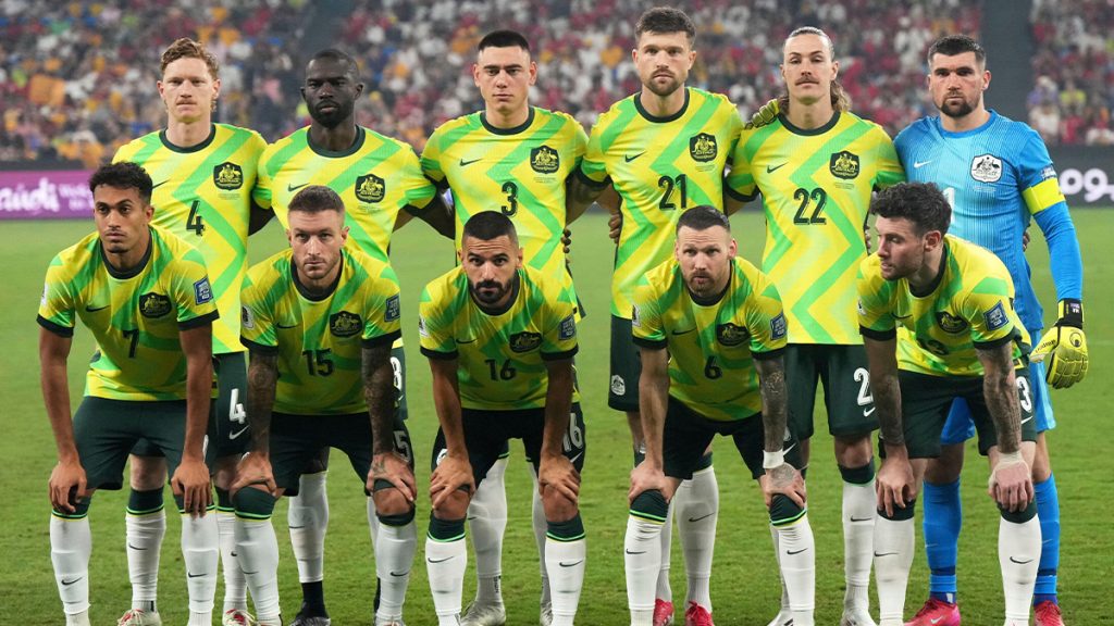 team photo for Avstralija