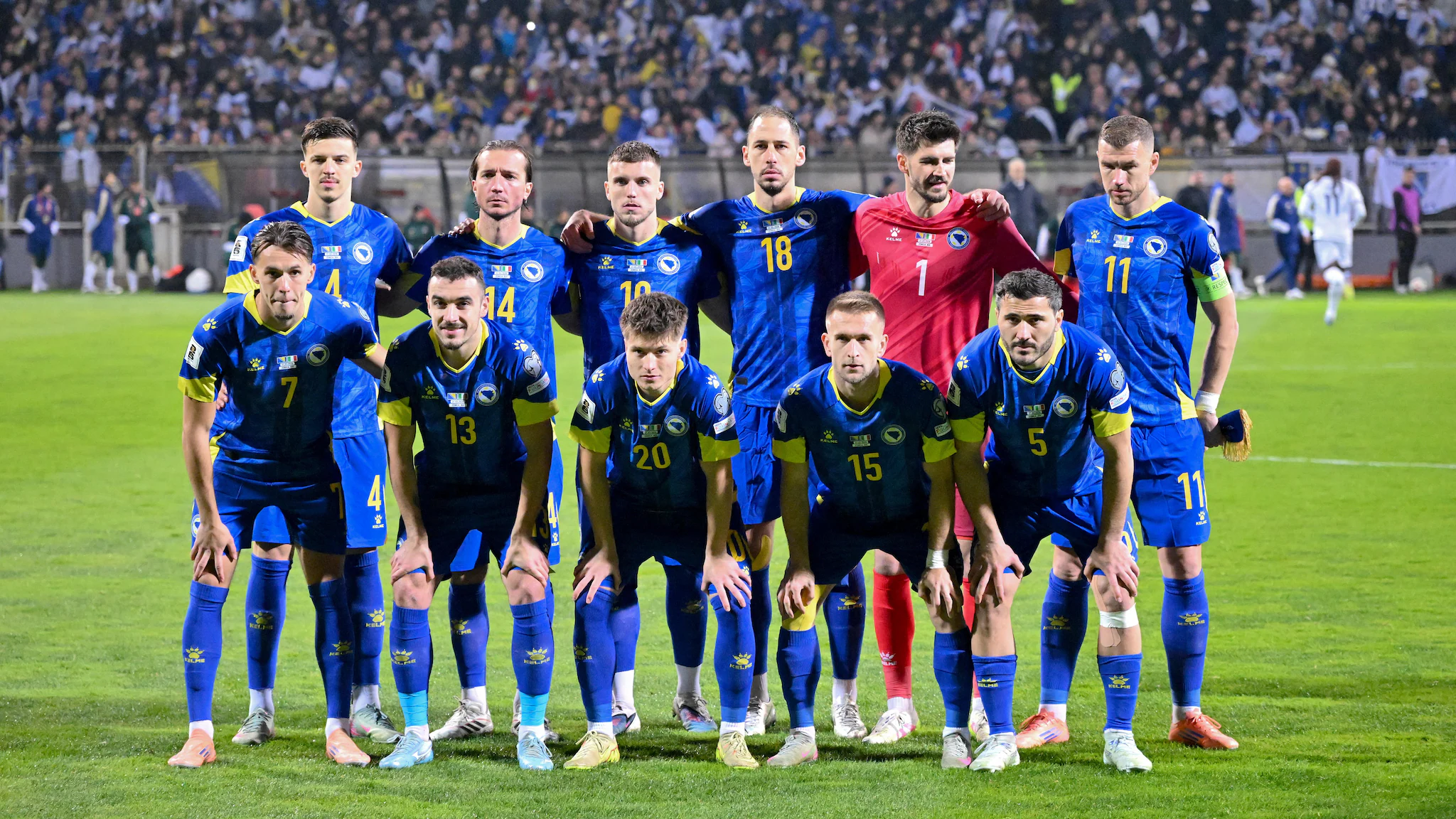 team photo for Bosna in Hercegovina