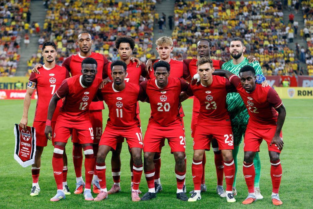 team photo for Kanada