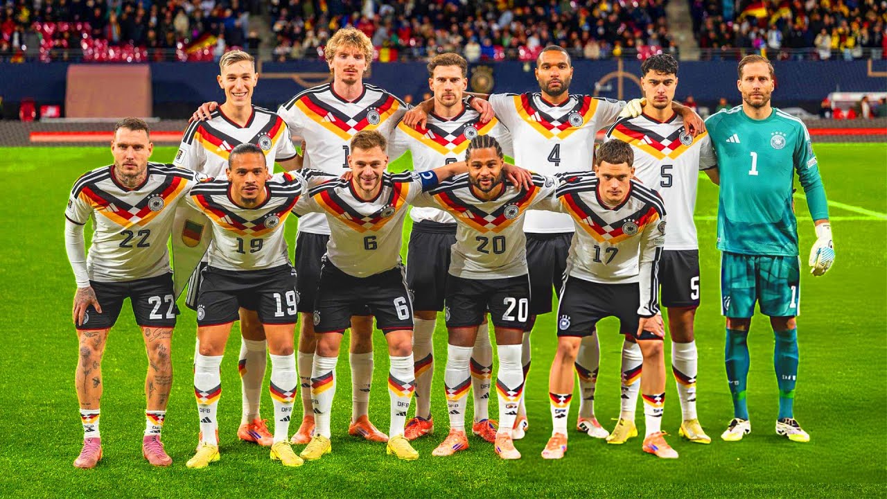 team photo for Nemčija