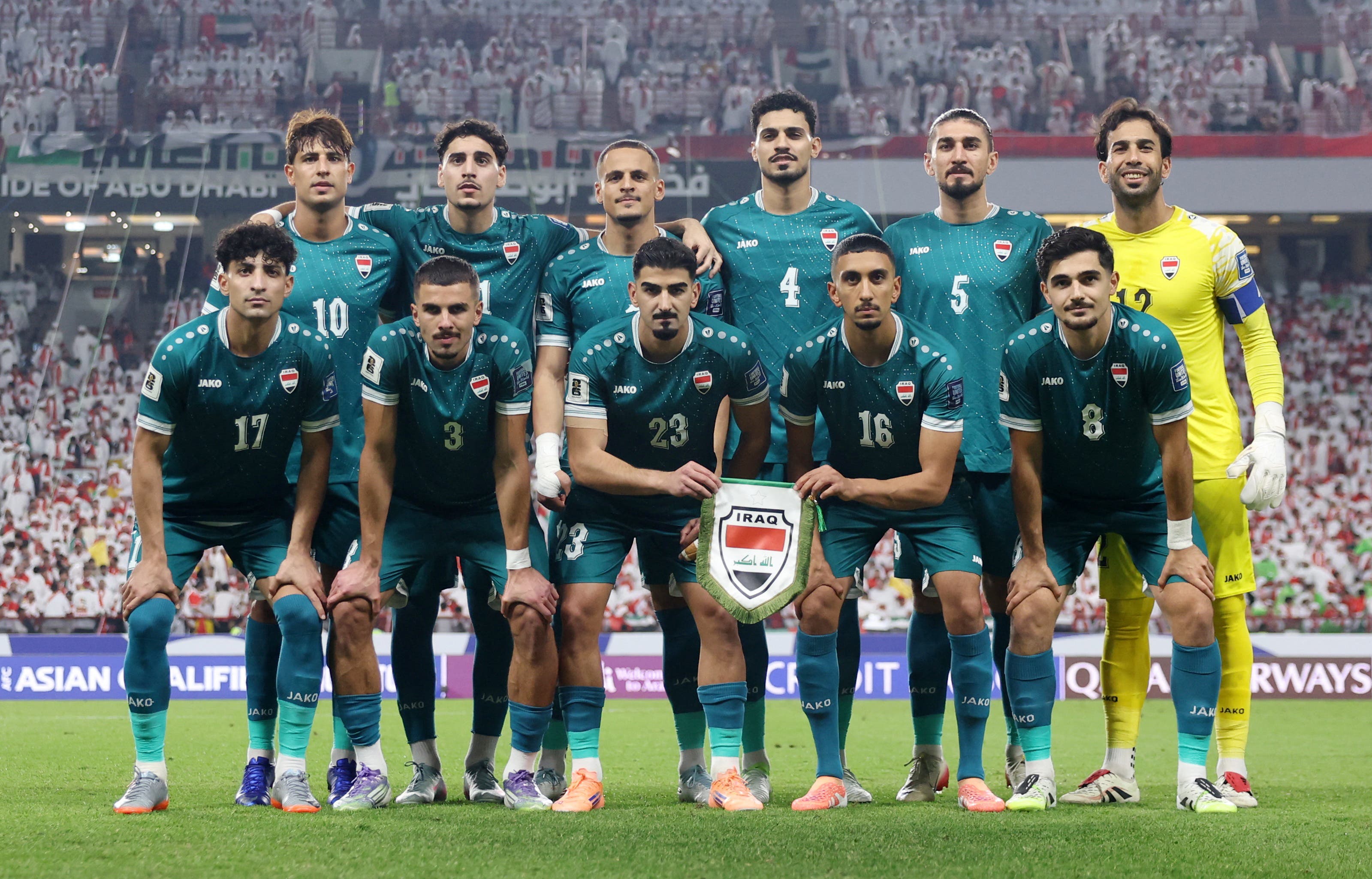 team photo for Irak