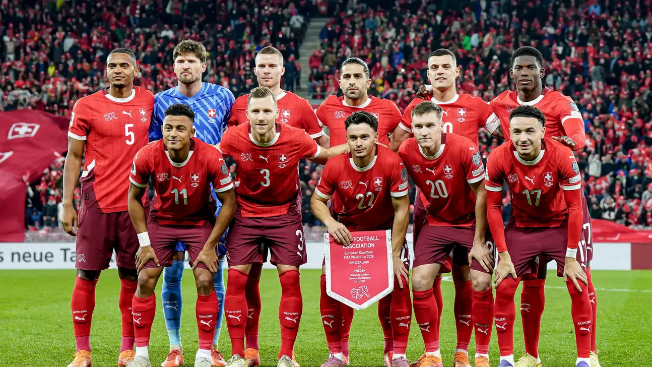 team photo for Švica