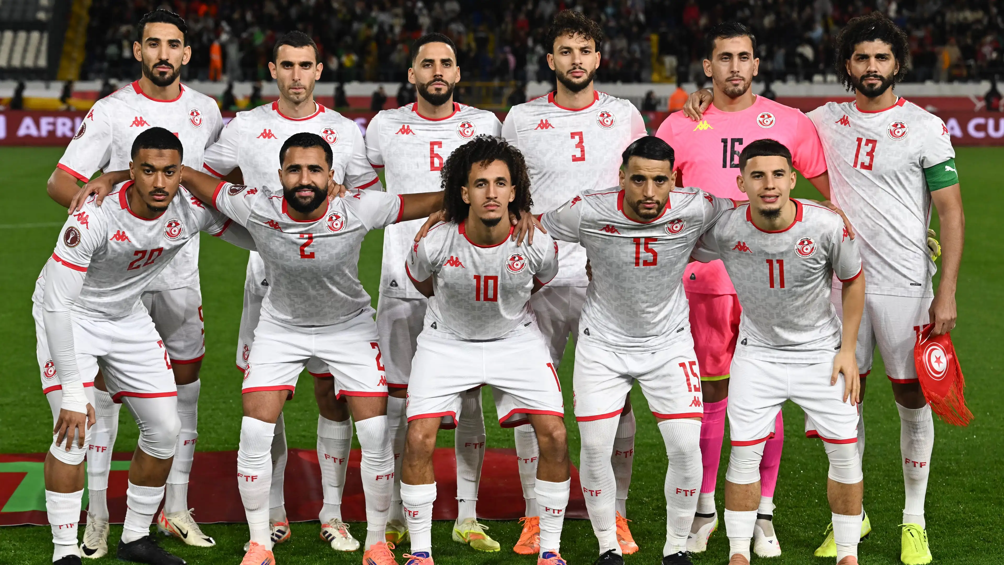 team photo for Tunizija