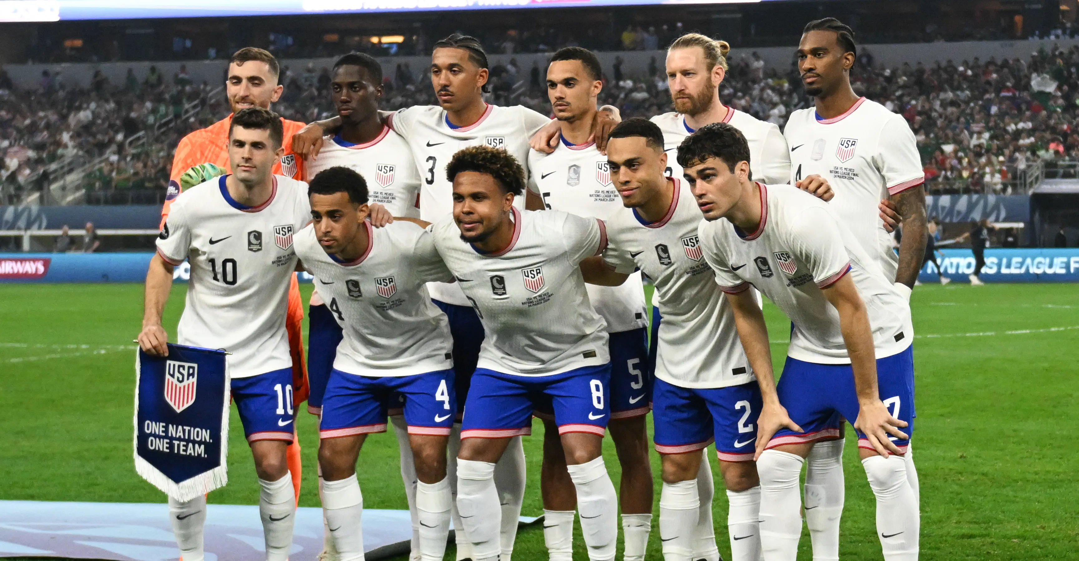 team photo for Združene države Amerike